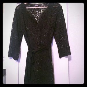 Black Beach Cover Up